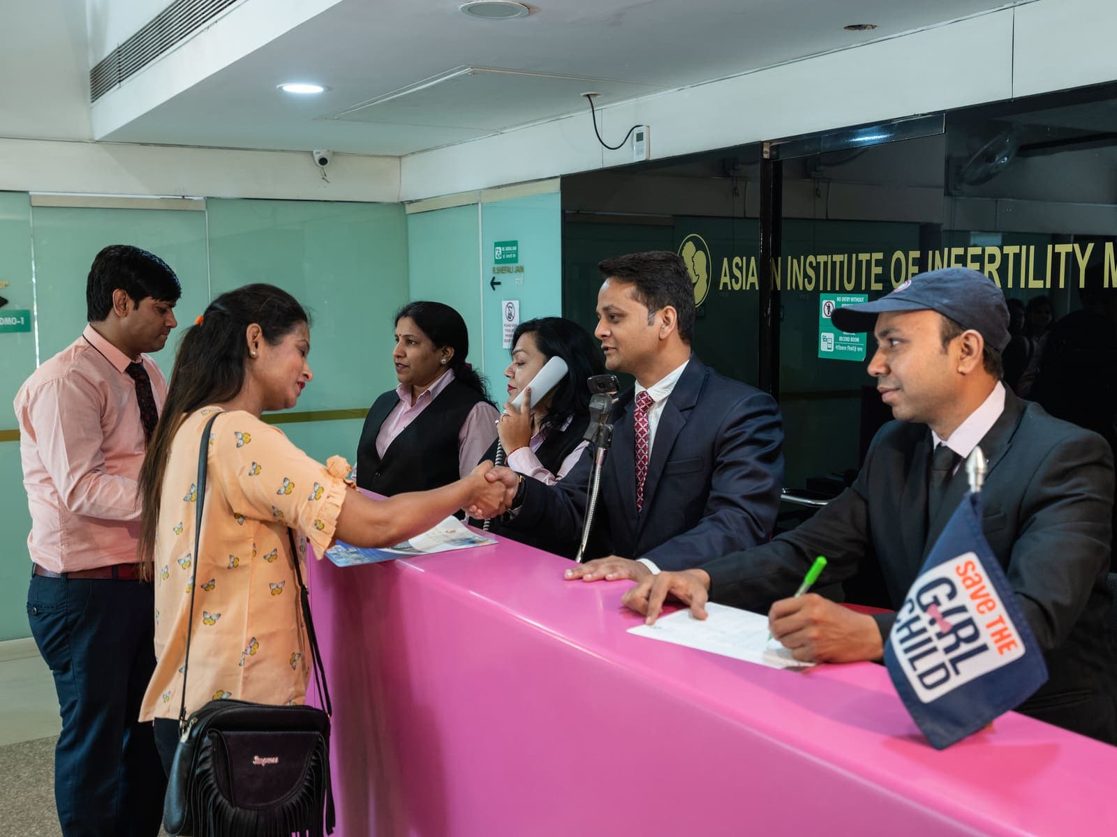Vandan, the reception at Asian IVF, Indore