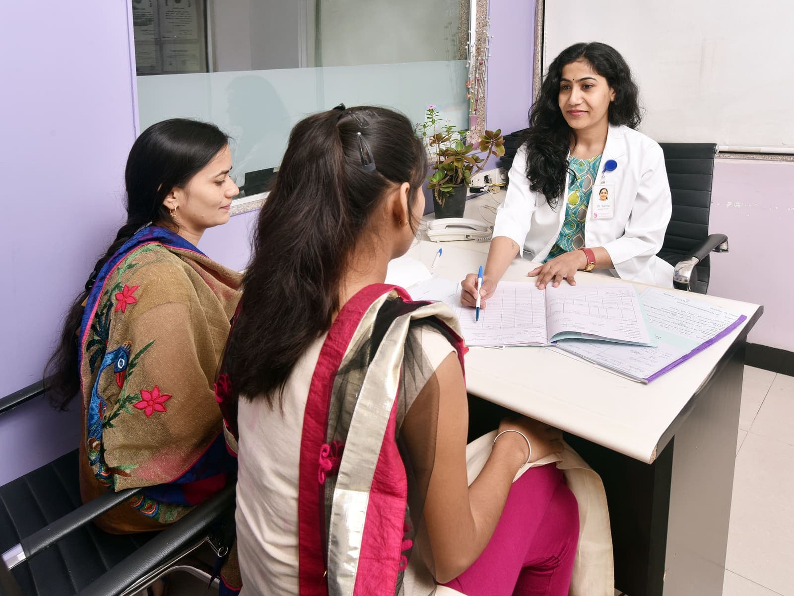 Namostu – Consultation Room at Asian IVF, Indore