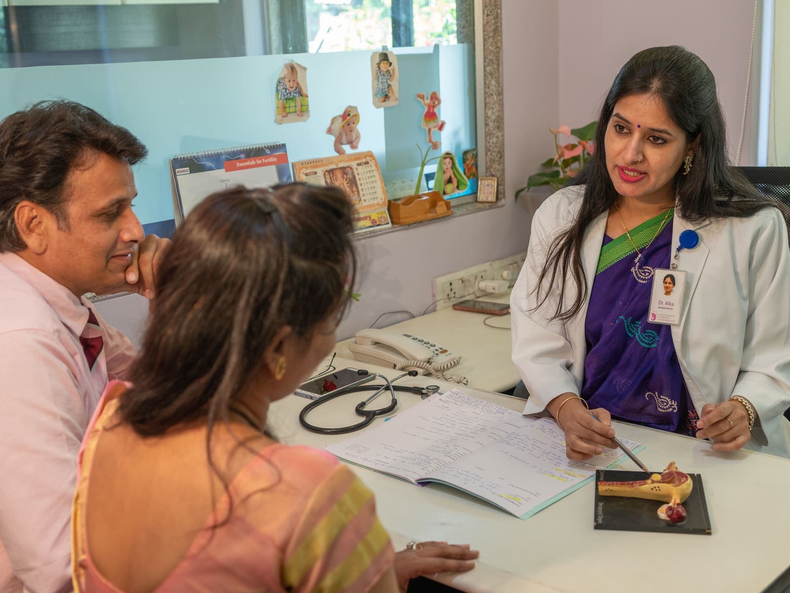 Sanrachna – Consultation Room at Asian IVF, Indore