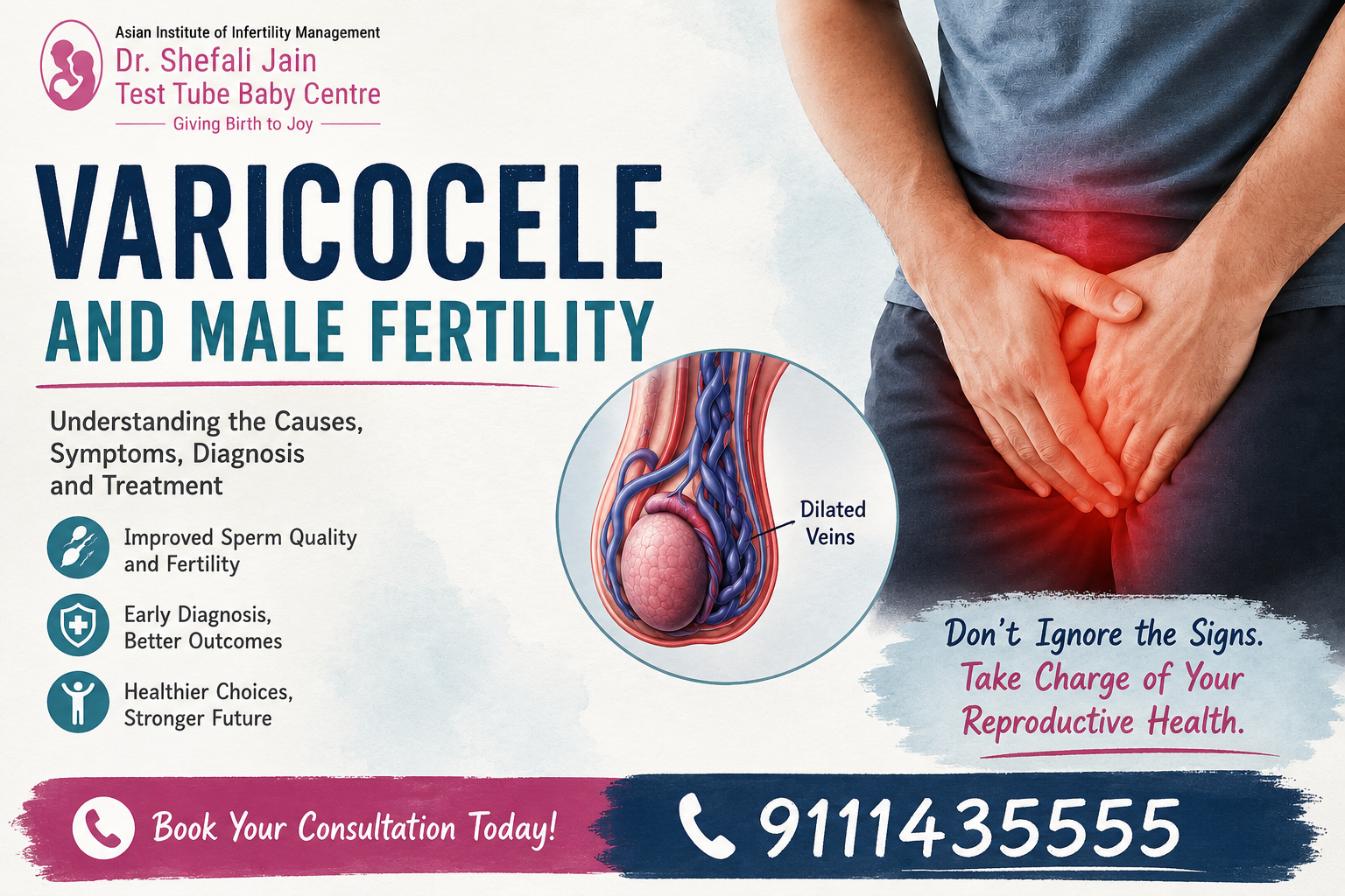 Varicocele and Male Infertility: What You Need to Know