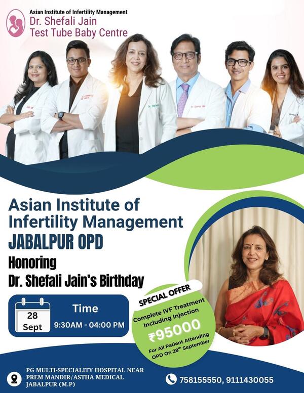 Free IVF Camp in Jabalpur