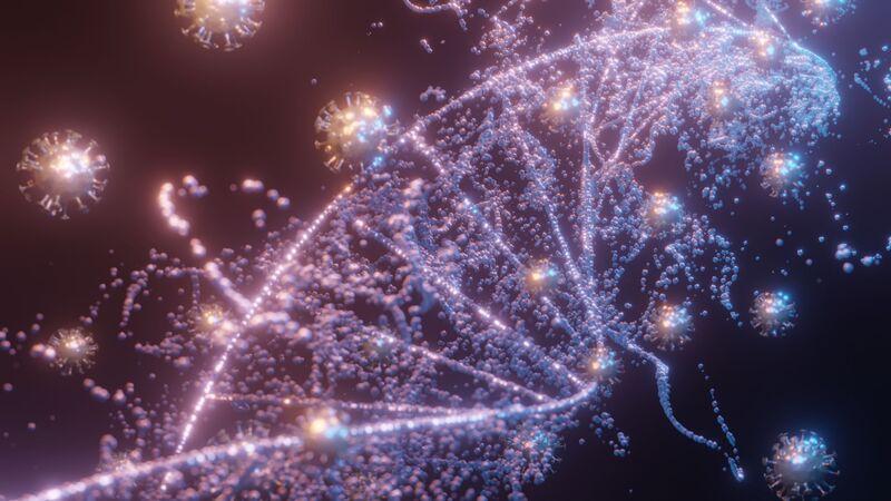 Science explaining DNA fragmentation process